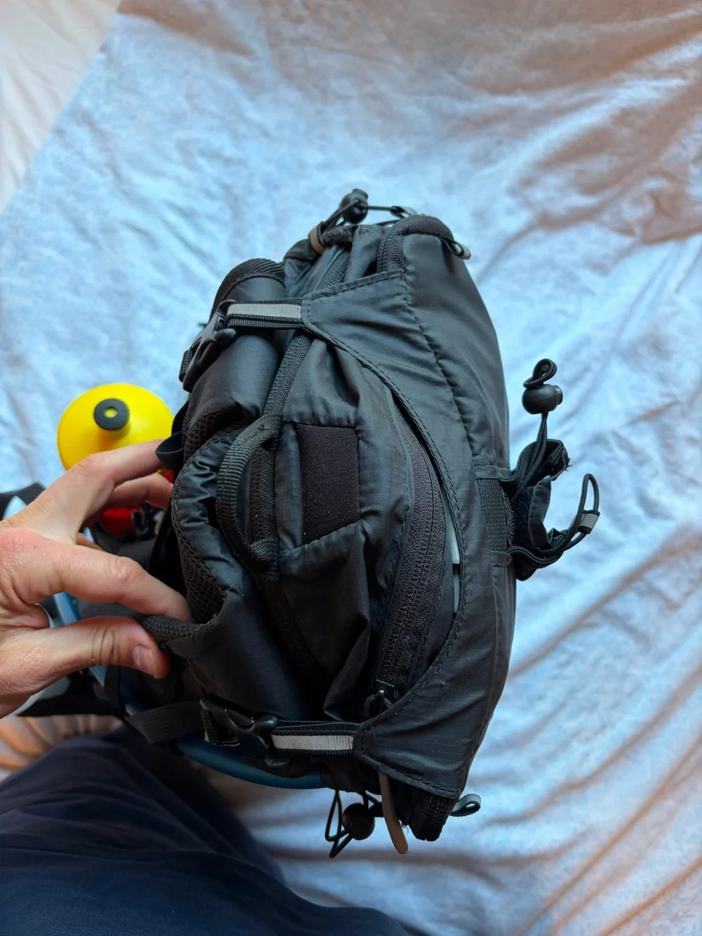 WAYF Black Men's Performance Backpack